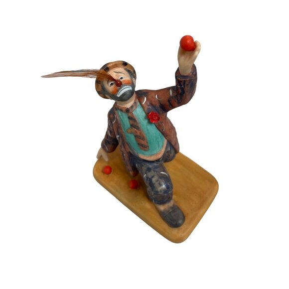 1988 Emmett Kelly Circus Collection x Dave Grossman Juggling Clown #3446/15000 - Picture 3 of 10